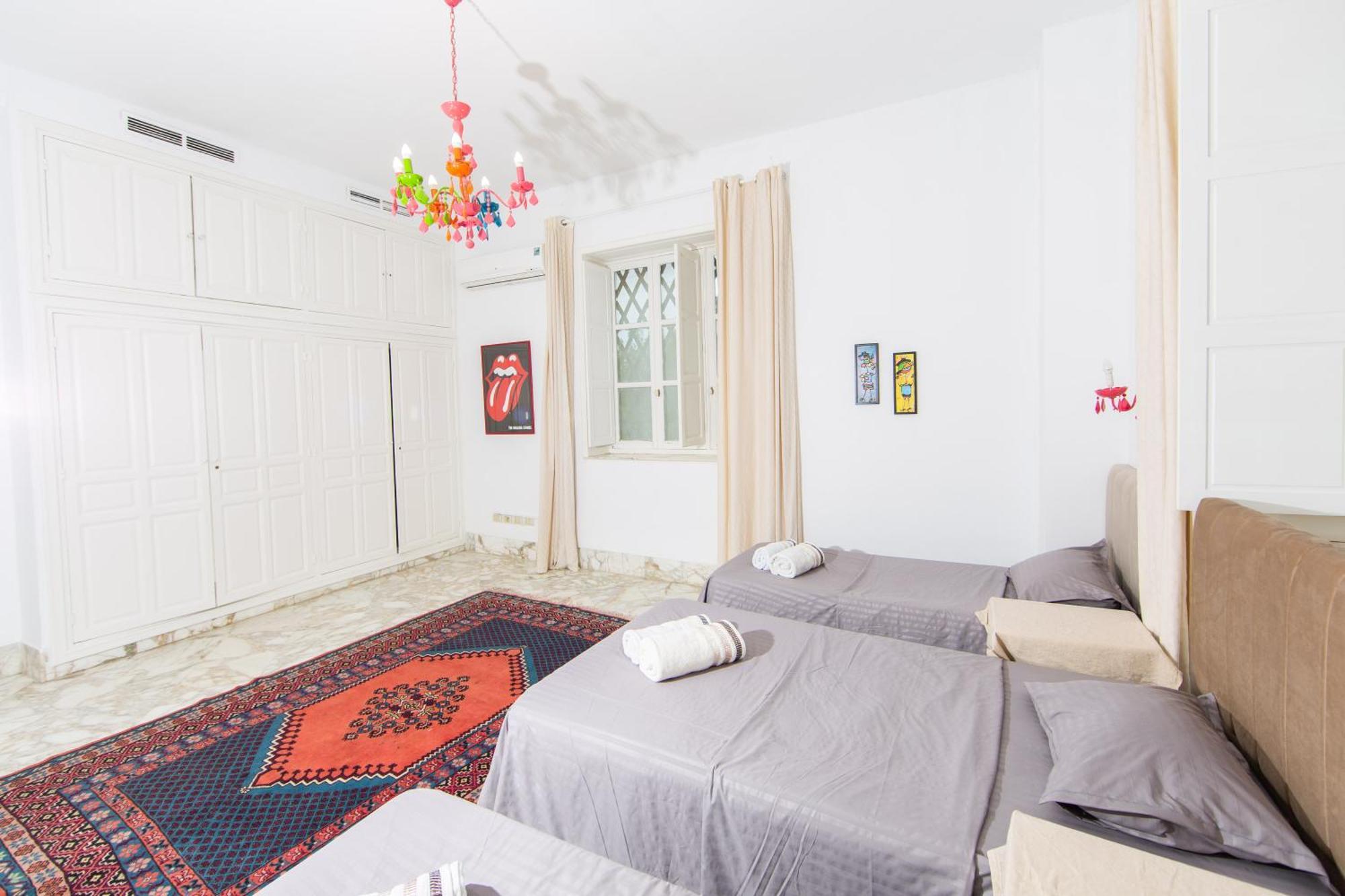 Appartement Prive Dans Une Grande Maison D'Hote La Marsa Exteriér fotografie